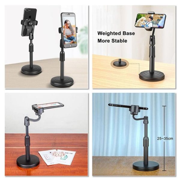 1 Feet Long Height Adjustable Portable Tripod Stand